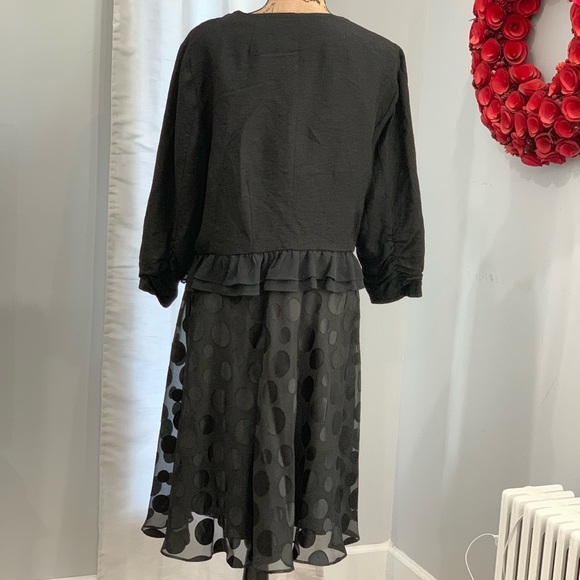 Elle black jacket blazer size XL - Picture 3 of 8